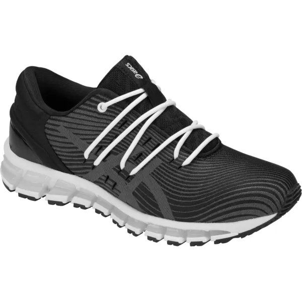 imageASICS Womens GelQuantum 360 4 Running ShoesBlackDark Grey