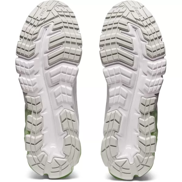imageASICS Womens GelQuantum 90 Running ShoesWhiteGlacier Grey