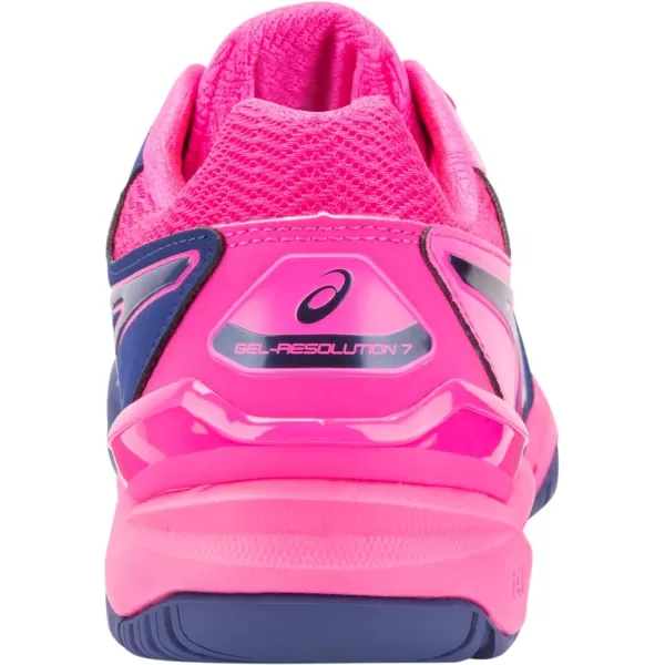 imageASICS Womens GelResolution 7 Athletic ShoeBlue PrintBlue Print