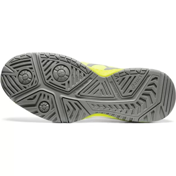 imageASICS Womens GelResolution 7 Athletic ShoeSafety YellowStone Grey