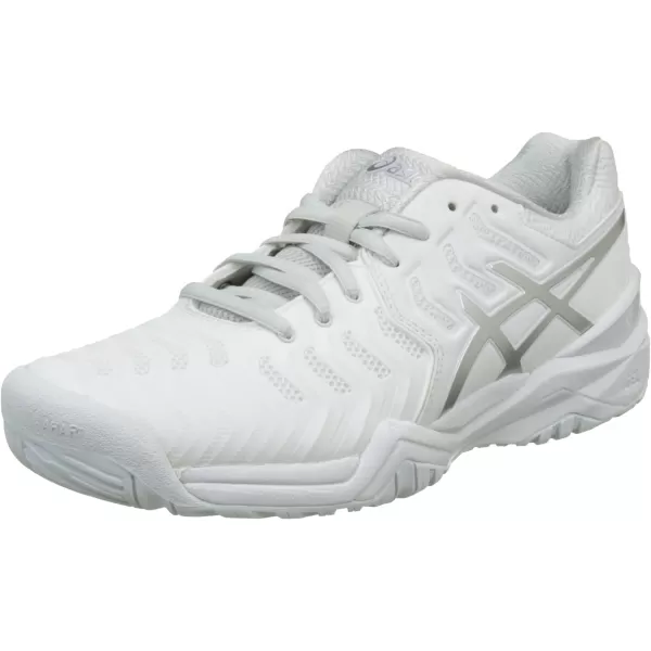 imageASICS Womens GelResolution 7 Athletic ShoeWhite