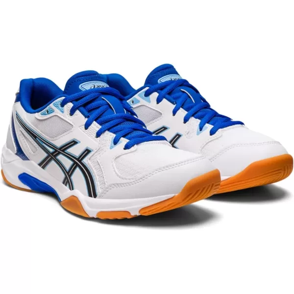 imageASICS Womens GelRocket 10 Volleyball ShoesWhiteArctic Blue
