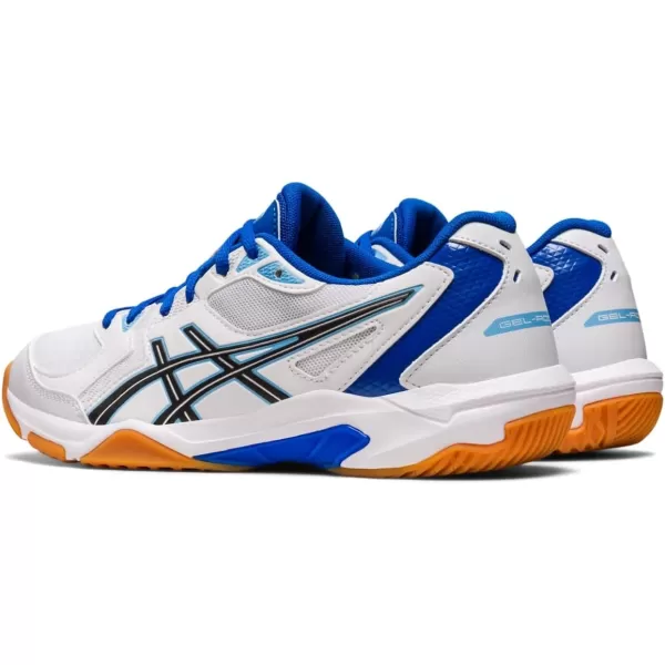 imageASICS Womens GelRocket 10 Volleyball ShoesWhiteArctic Blue