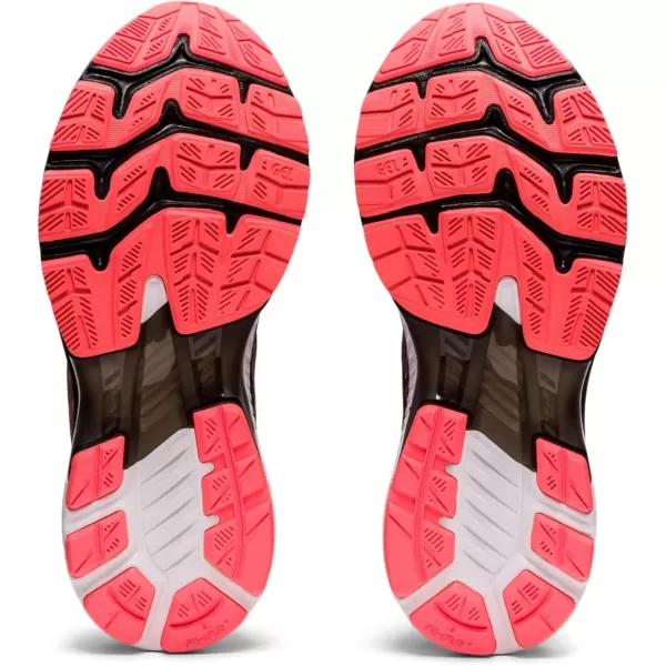 imageASICS Womens GelSUPERION 5 Running ShoesBlackBlazing Coral