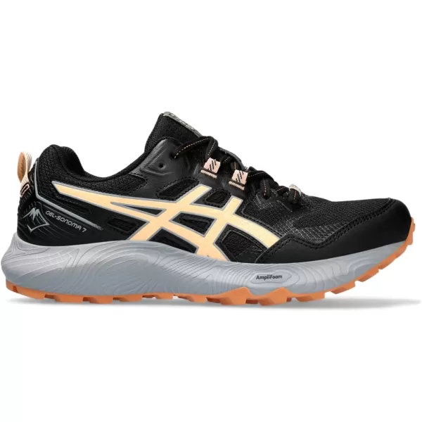 imageASICS Womens GelSonoma 7 Running ShoesBlackApricot Crush
