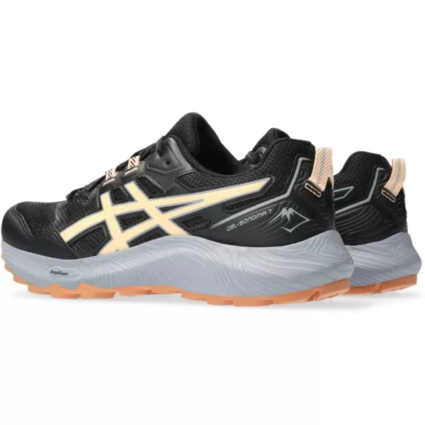 imageASICS Womens GelSonoma 7 Running ShoesBlackApricot Crush