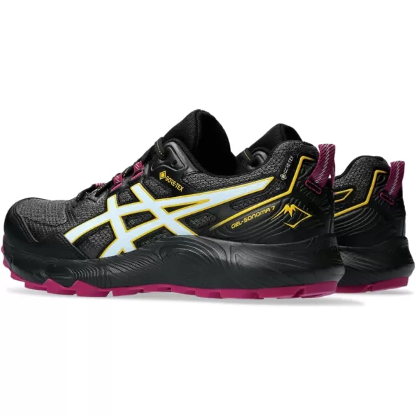 imageASICS Womens GelSonoma 7 Running ShoesBlackLight Blue