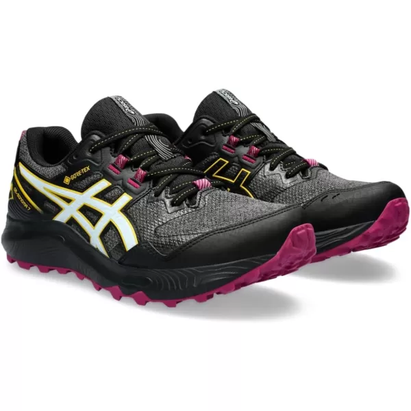 imageASICS Womens GelSonoma 7 Running ShoesBlackLight Blue
