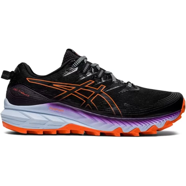 imageASICS Womens GelTrabuco 10 Running ShoesBlackNova Orange