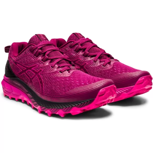 imageASICS Womens GelTrabuco 10 Running ShoesDried BerryFuchsia Red