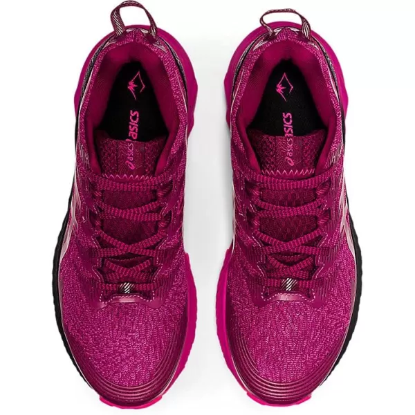 imageASICS Womens GelTrabuco 10 Running ShoesDried BerryFuchsia Red