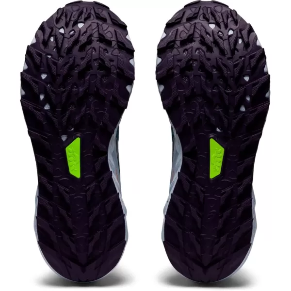 imageASICS Womens GelTrabuco 10 Running ShoesMisty PineSoft Sky