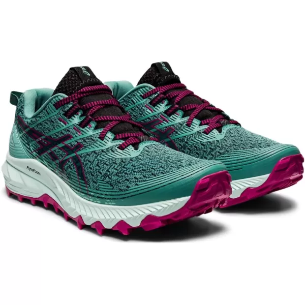 imageASICS Womens GelTrabuco 10 Running ShoesSageBlack