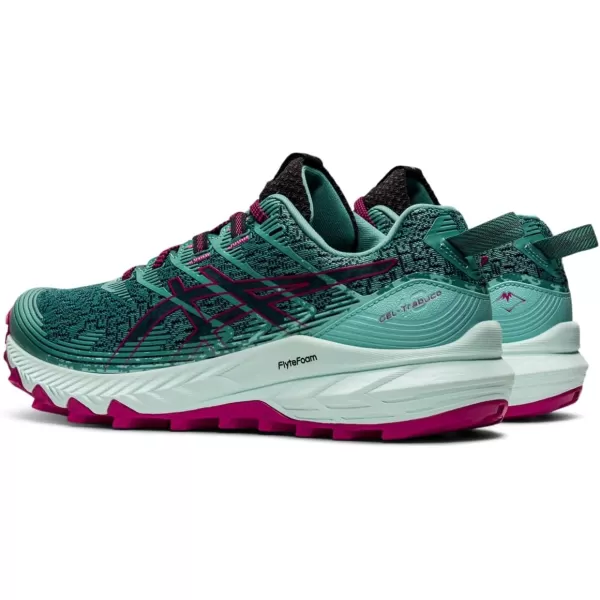 imageASICS Womens GelTrabuco 10 Running ShoesSageBlack