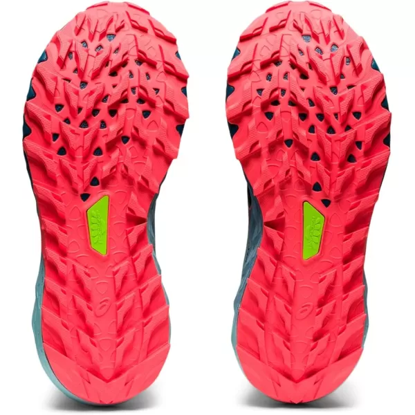 imageASICS Womens GelTrabuco 9 Running Shoes 6 BlackBlazing Coral10 BlackBlazing Coral