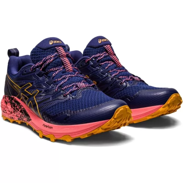 imageASICS Womens GelTrabuco Terra Running ShoesIndigo BlueSandstorm