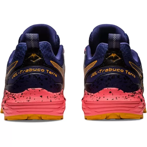 imageASICS Womens GelTrabuco Terra Running ShoesIndigo BlueSandstorm