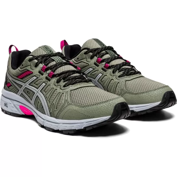 imageASICS Womens GelVenture 7 Running ShoesMantle GreenPiedmont Grey