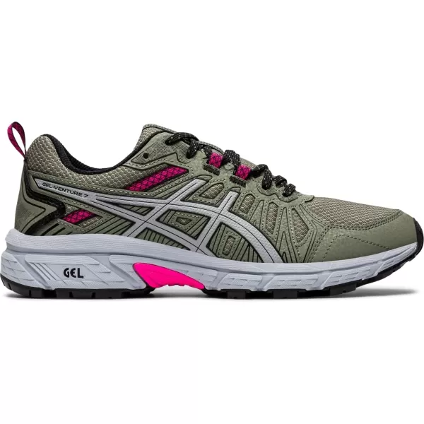 imageASICS Womens GelVenture 7 Running ShoesMantle GreenPiedmont Grey