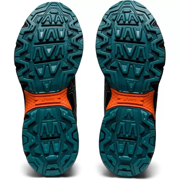 imageASICS Womens GelVenture 8 Mid Top Running ShoesBlackSoft Sky