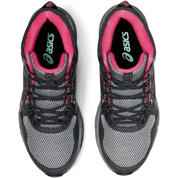 imageASICS Womens GelVenture 8 Mid Top Running ShoesCarrier GreyDried Rose