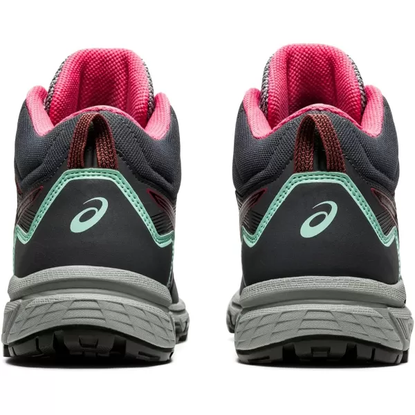 imageASICS Womens GelVenture 8 Mid Top Running ShoesCarrier GreyDried Rose