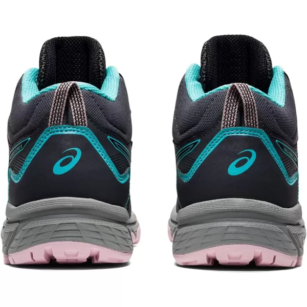 imageASICS Womens GelVenture 8 Mid Top Running ShoesGraphite GreyIce Mint