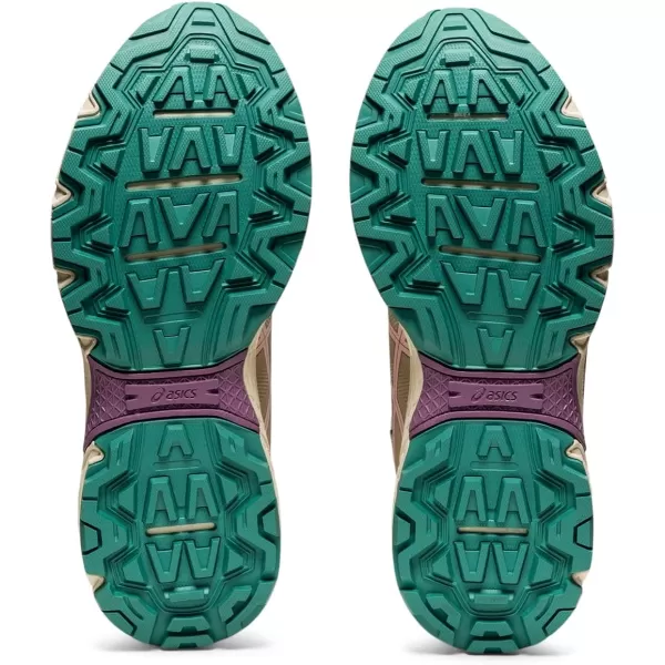 imageASICS Womens GelVenture 8 Mid Top Running ShoesWood CrepeRosequartz