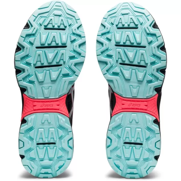 imageASICS Womens GelVenture 8 Running ShoesBlackClear Blue