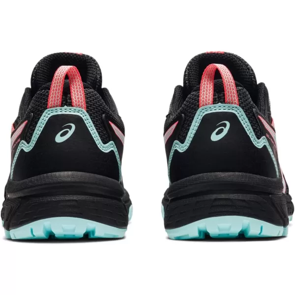 imageASICS Womens GelVenture 8 Running ShoesBlackClear Blue