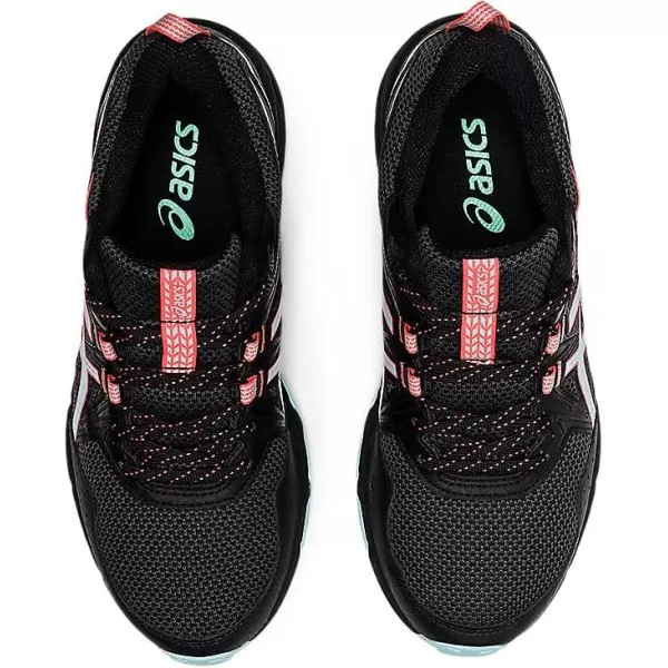 imageASICS Womens GelVenture 8 Running ShoesBlackClear Blue