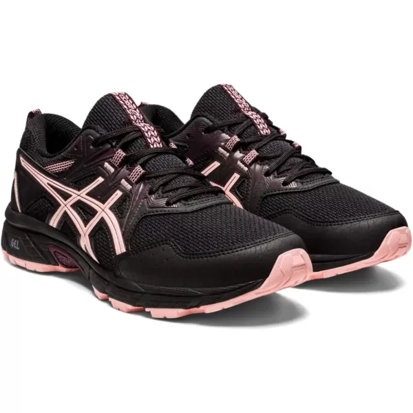 imageASICS Womens GelVenture 8 Running ShoesBlackFrosted Rose