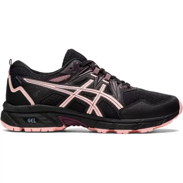 imageASICS Womens GelVenture 8 Running ShoesBlackFrosted Rose