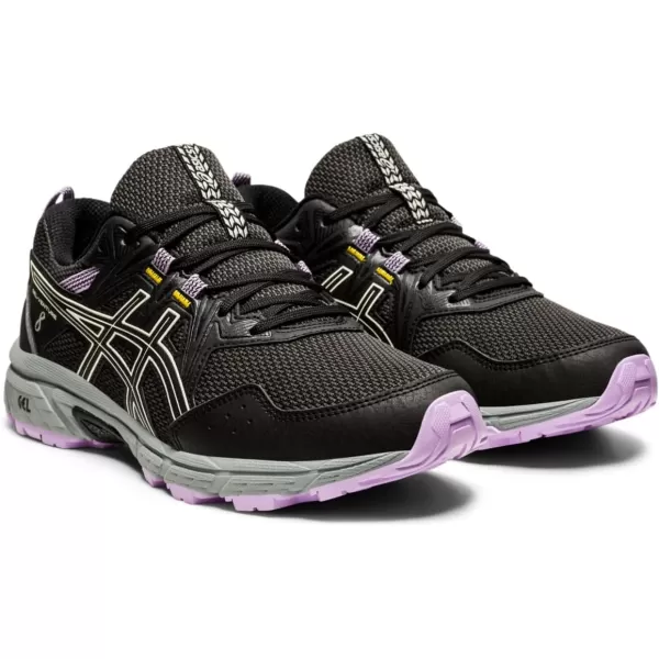imageASICS Womens GelVenture 8 Running ShoesBlackIvory