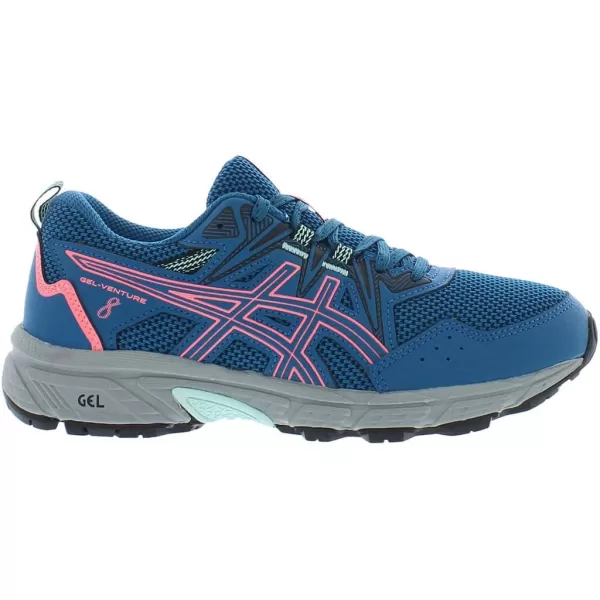 imageASICS Womens GelVenture 8 Running ShoesBluePink