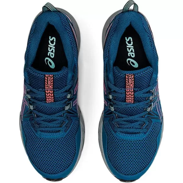 imageASICS Womens GelVenture 8 Running ShoesDeep Sea TealBlazing Coral