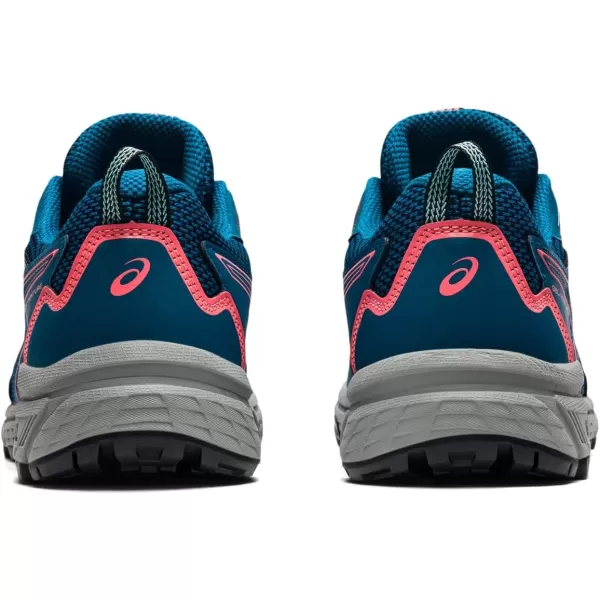 imageASICS Womens GelVenture 8 Running ShoesDeep Sea TealBlazing Coral