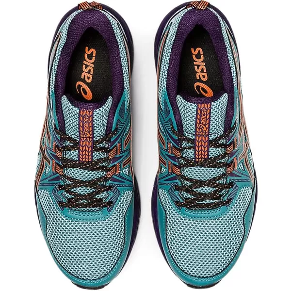 imageASICS Womens GelVenture 8 Running ShoesMisty PineNova Orange