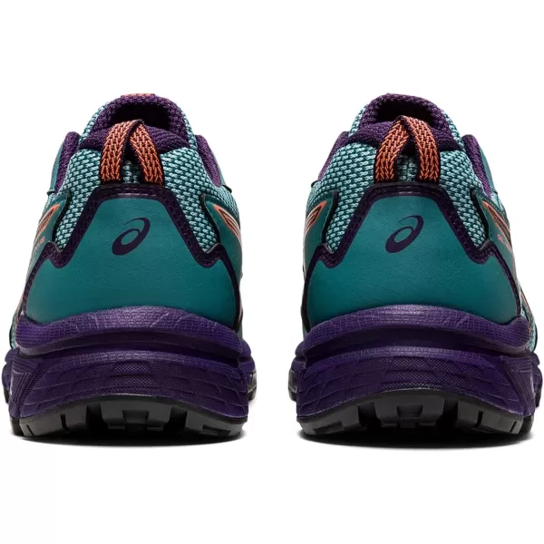 imageASICS Womens GelVenture 8 Running ShoesMisty PineNova Orange