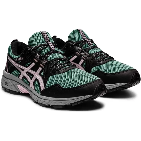 imageASICS Womens GelVenture 8 Running ShoesSageBarely Rose