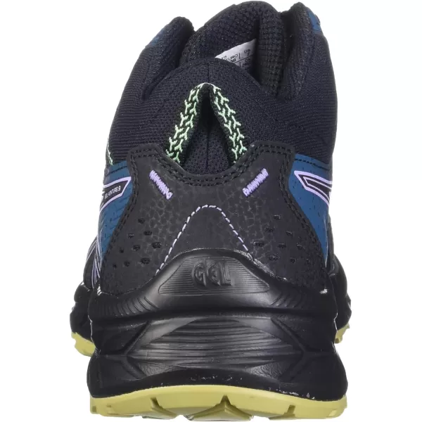 imageASICS Womens GelVenture 9 Mid Top Running ShoesBlackDigital Violet