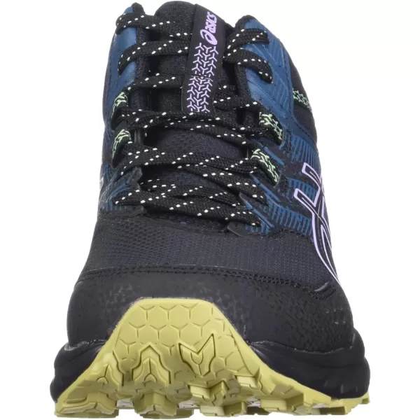 imageASICS Womens GelVenture 9 Mid Top Running ShoesBlackDigital Violet