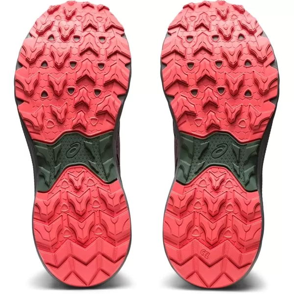 imageASICS Womens GelVenture 9 Mid Top Running ShoesSheet RockPapaya