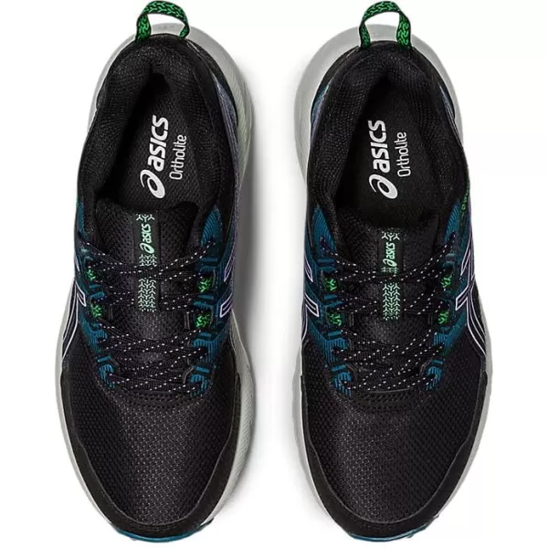 imageASICS Womens GelVenture 9 Running ShoesBlackDigital Violet