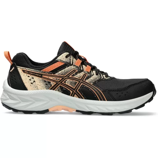 imageASICS Womens GelVenture 9 Running ShoesBlackTerracotta