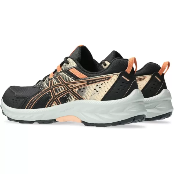 imageASICS Womens GelVenture 9 Running ShoesBlackTerracotta
