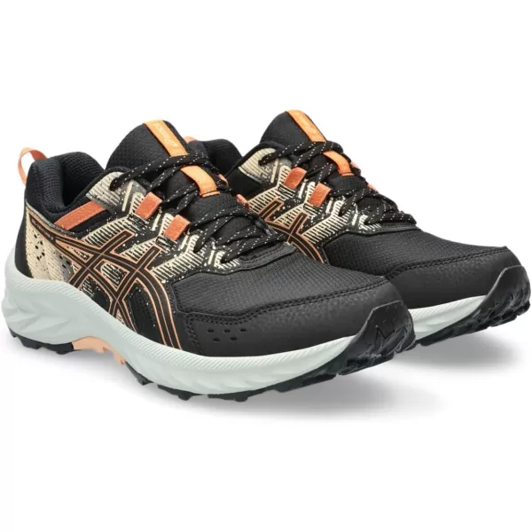 imageASICS Womens GelVenture 9 Running ShoesBlackTerracotta