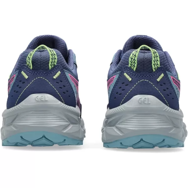 imageASICS Womens GelVenture 9 Running ShoesDeep OceanHot Pink