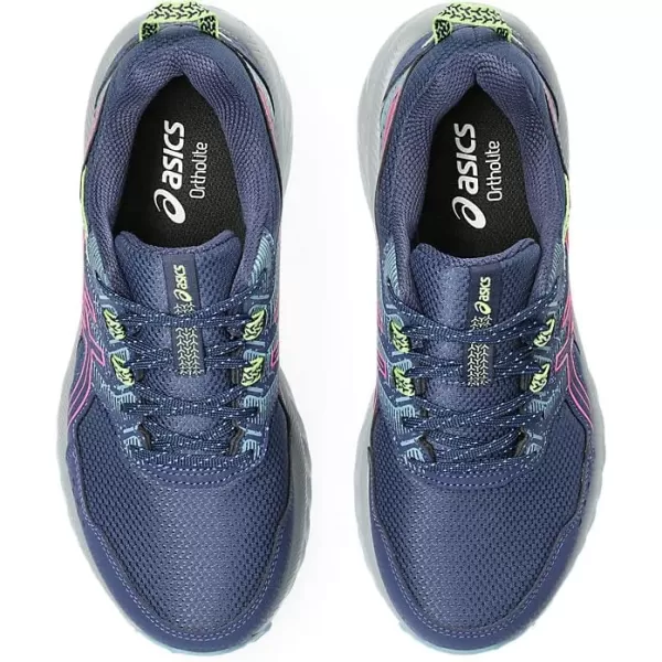 imageASICS Womens GelVenture 9 Running ShoesDeep OceanHot Pink
