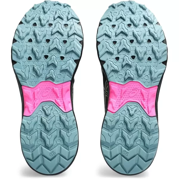 imageASICS Womens GelVenture 9 Waterproof Running ShoesBlackLime Green
